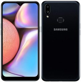 Samsung Galaxy A10S A107M 32 GB entsperrtes GSM-DUOS-Telefon mit / Dual 13MP- und 2MP-Kamera (Internationale Variante / US-kompatibles LTE) - Schwarz